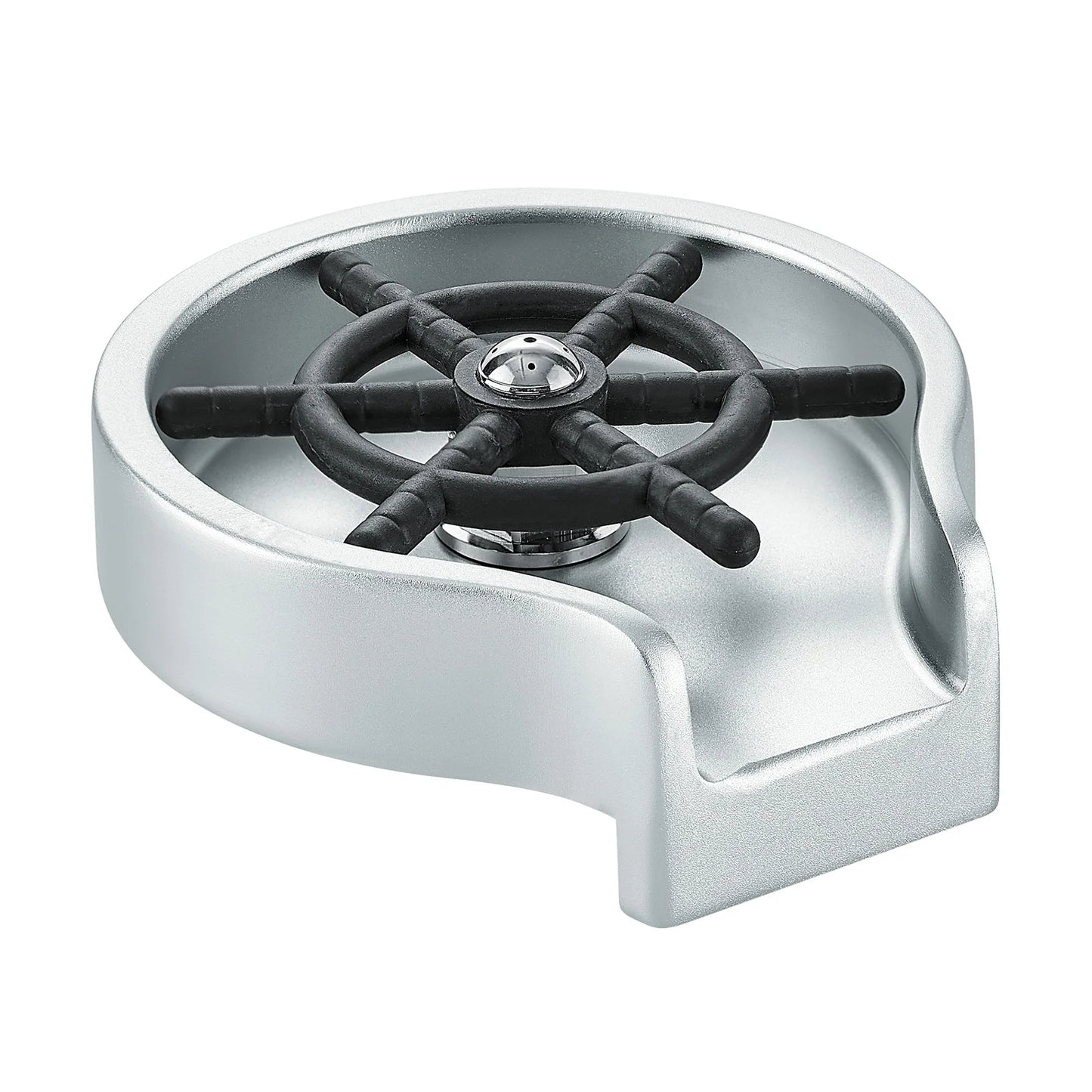 Swiss Madison 5" Silver Glass Rinser For Kitchen Sink