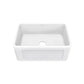 Swiss Madison Delice 24" Single White Ceramic Farmhouse Kitchen Sink