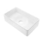 Swiss Madison Élégance 33" Single White Ceramic Farmhouse Kitchen Sink