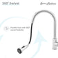 Swiss Madison Nouvet 15" Single Handle Chrome Kitchen Faucet With 360 Swivel and Pull-Out Spray