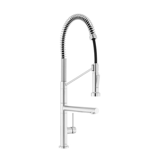 Swiss Madison Nouvet 25" Single Hole Chrome Pull-Down Kitchen Faucet With Pot Filler
