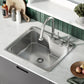 Swiss Madison Ouvert 25" Single Stainless Steel Top-Mount Kitchen Sink