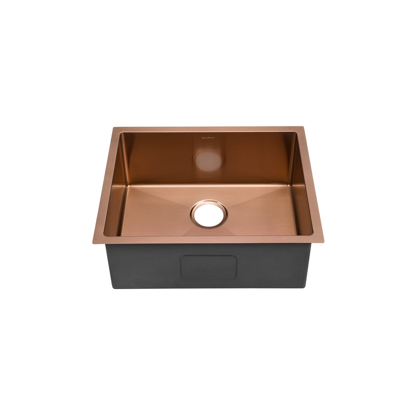 Swiss Madison Rivage 23" x 18" Rose Gold Single Basin Stainless Steel Undermount Kitchen Sink