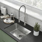 Swiss Madison Rivage 23" x 18" Single Stainless Steel Undermount Kitchen Sink