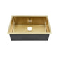 Swiss Madison Rivage 30" Single Rectangular Gold Stainless Steel Undermount Kitchen Sink