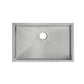 Swiss Madison Rivage 30" Single Rectangular Stainless Steel Undermount Kitchen Sink