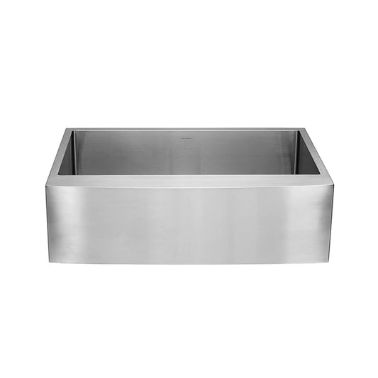 Swiss Madison Rivage 30" Single Stainless Steel Farmhouse Kitchen Sink With Apron