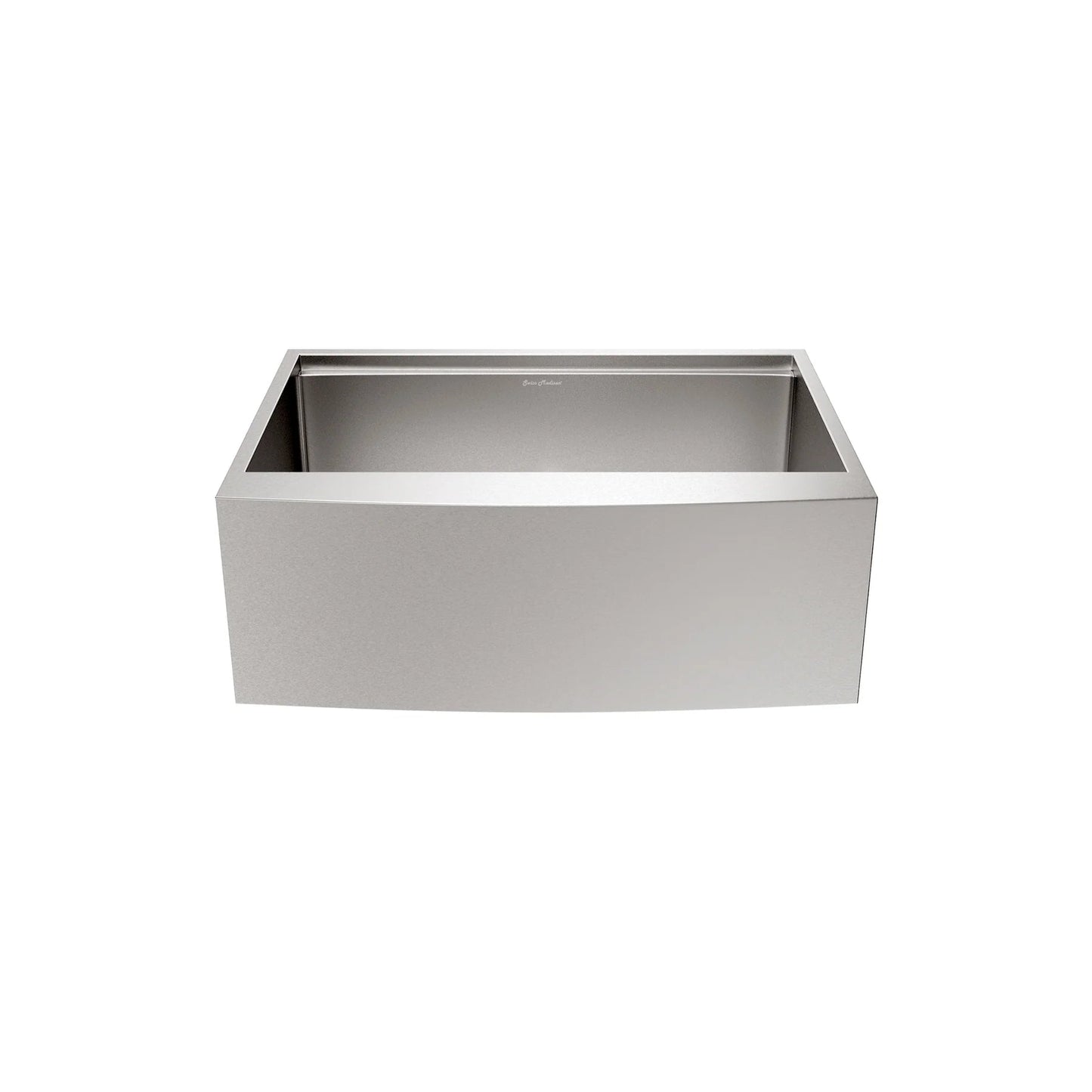 Swiss Madison Rivage 30" Single Stainless Steel Farmhouse Kitchen Workstation Sink With Apron