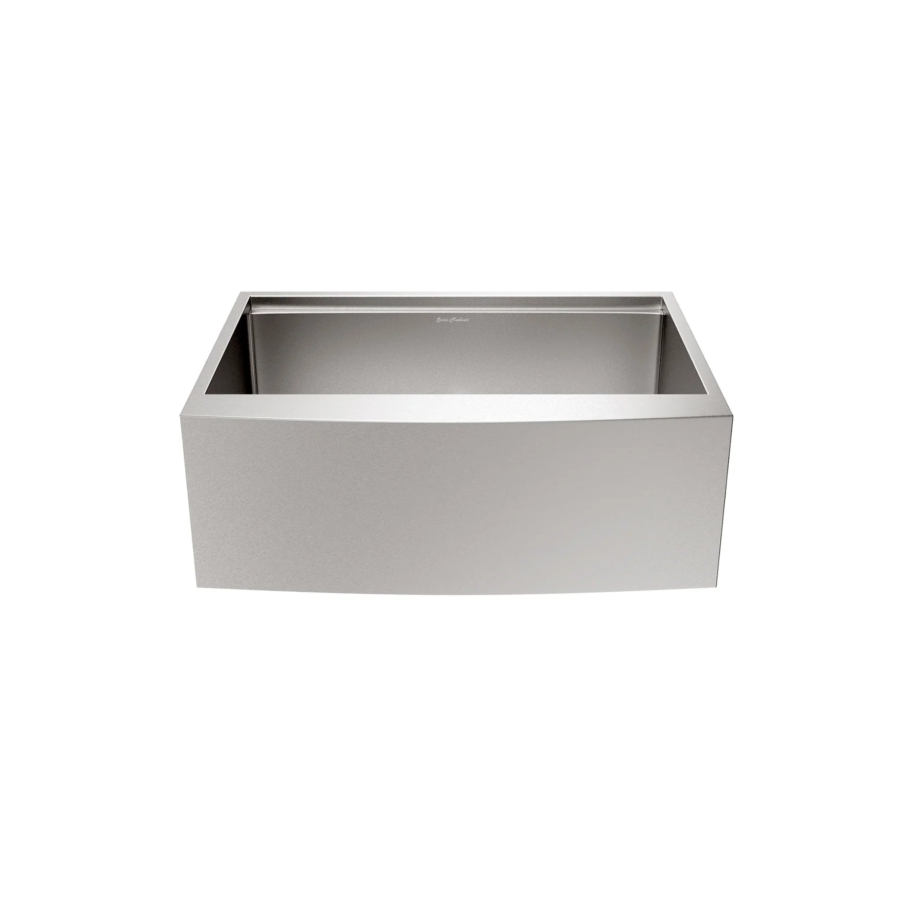 Swiss Madison Rivage 30" Single Stainless Steel Farmhouse Kitchen Workstation Sink With Apron