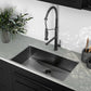 Swiss Madison Rivage 32" Single Rectangular Matte Black Stainless Steel Undermount Kitchen Sink