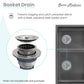 Swiss Madison Rivage 33" x 20" Black Double Basin 60/40 Stainless Steel Undermount Kitchen Sink