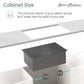 Swiss Madison Rivage 33" x 20" Black Double Basin 60/40 Stainless Steel Undermount Kitchen Sink