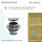 Swiss Madison Rivage 33" x 20" Gold Double Basin 60/40 Stainless Steel Undermount Kitchen Sink