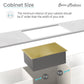 Swiss Madison Rivage 33" x 20" Gold Double Basin 60/40 Stainless Steel Undermount Kitchen Sink