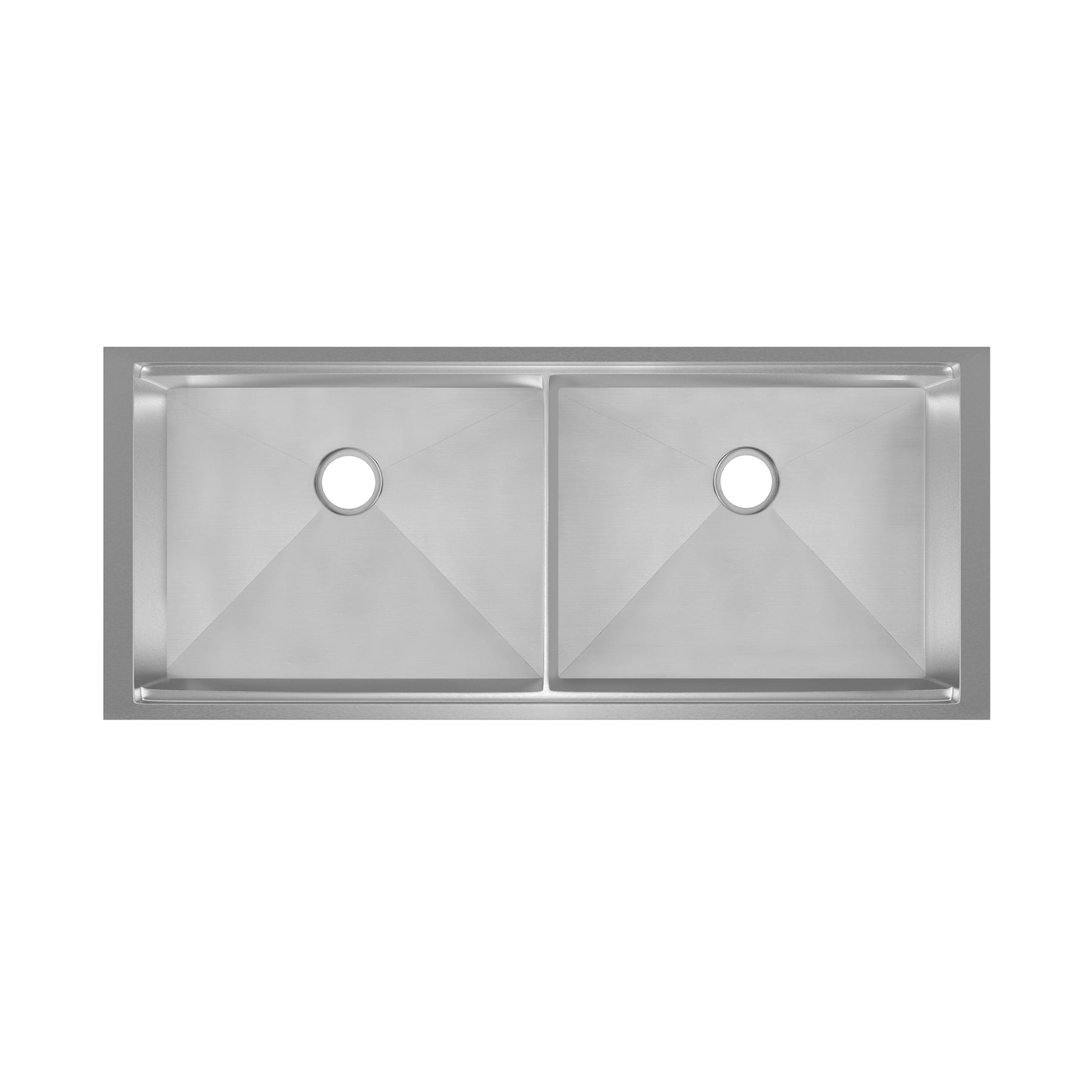 Swiss Madison Rivage 45" x 19" Double Basin 50/50 Stainless Steel Undermount Kitchen Workstation Sink With Drain, Cutting Board and Colander