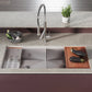 Swiss Madison Rivage 45" x 19" Double Basin 50/50 Stainless Steel Undermount Kitchen Workstation Sink With Drain, Cutting Board and Colander