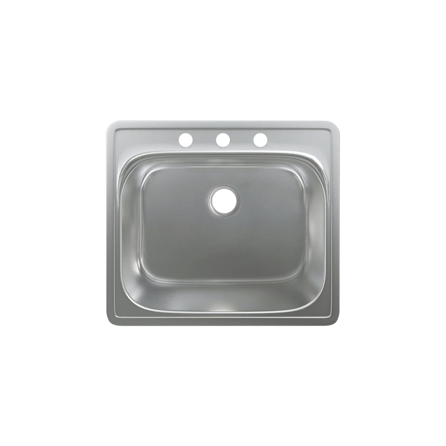 Swiss Madison SM-KT664 Ouvert 25" Single Stainless Steel Top-Mount Kitchen Sink