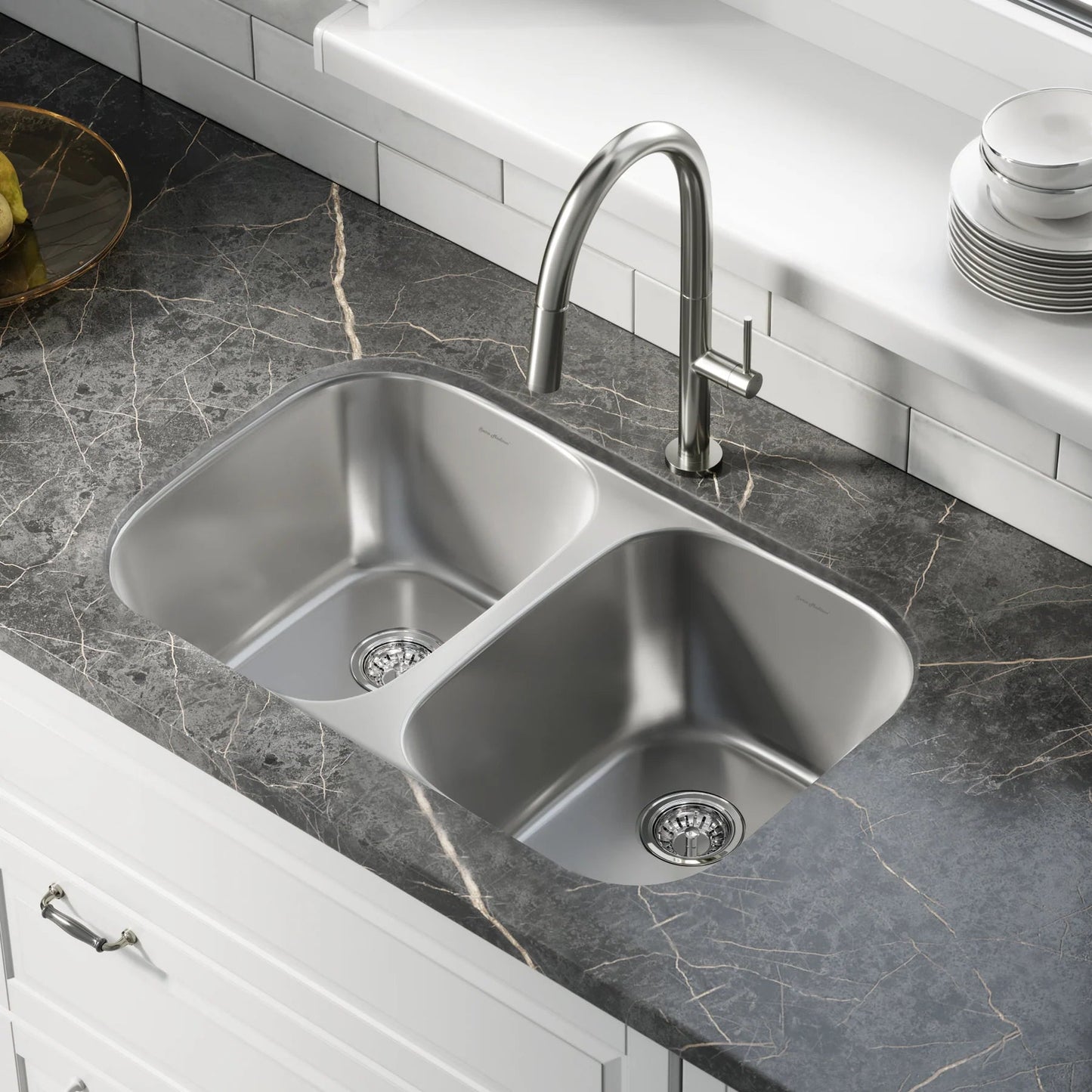 Swiss Madison Toulouse 29" Double Stainless Steel Undermount Kitchen Sink