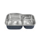 Swiss Madison Toulouse 32" x 21" Dual Stainless Steel Undermount Kitchen Sink
