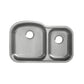Swiss Madison Toulouse 32" x 21" Dual Stainless Steel Undermount Kitchen Sink