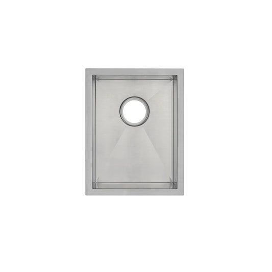 Swiss Madison Tourner 14" x 18" Single Stainless Steel Undermount Kitchen Sink