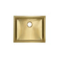 Swiss Madison Tourner 21" x 18" Single Gold Stainless Steel Undermount Kitchen Sink