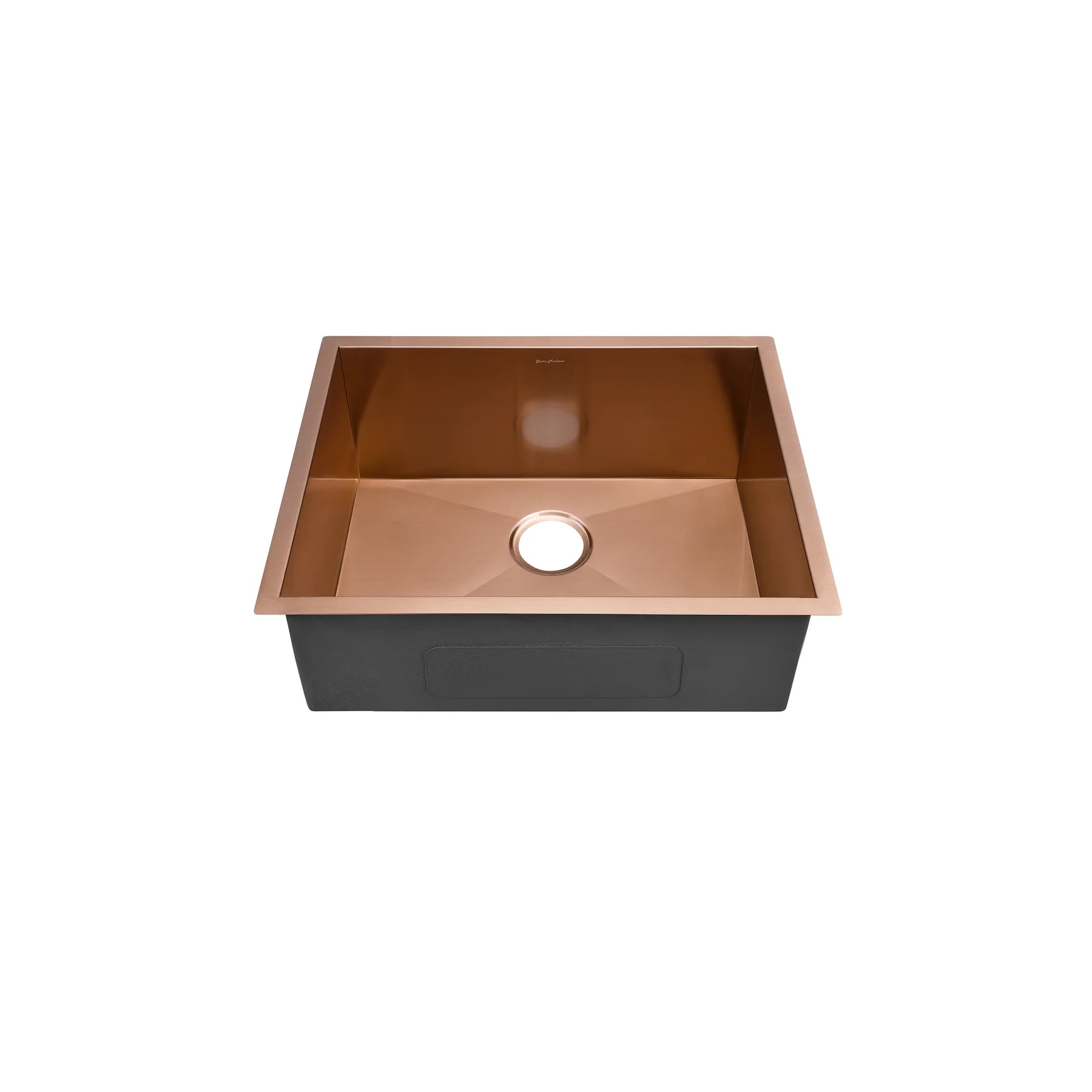 Swiss Madison Tourner 21" x 18" Single Rose Gold Stainless Steel Undermount Kitchen Sink