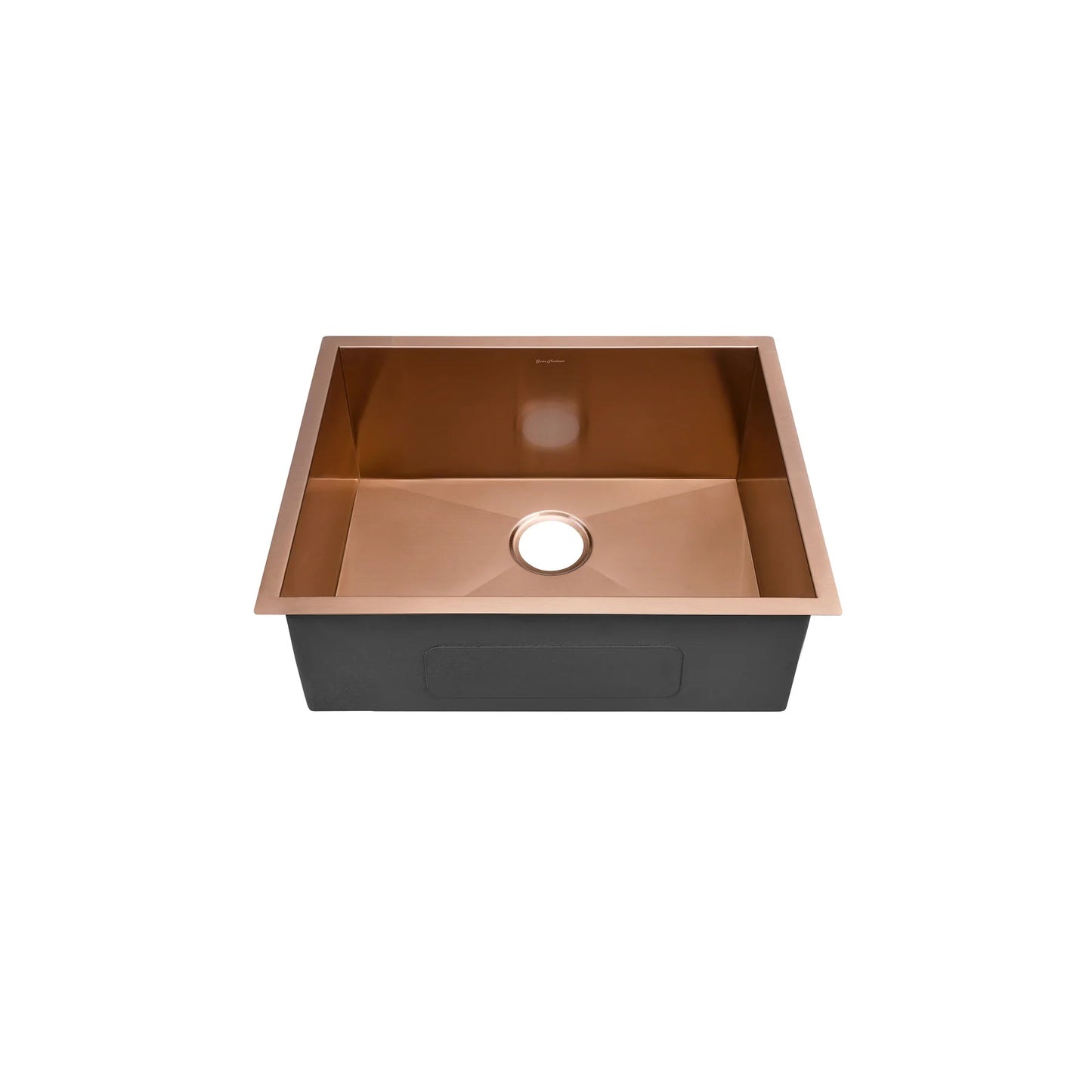 Swiss Madison Tourner 21" x 18" Single Rose Gold Stainless Steel Undermount Kitchen Sink