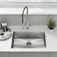 Swiss Madison Tourner 26" x 18" Single Stainless Steel Undermount Kitchen Sink