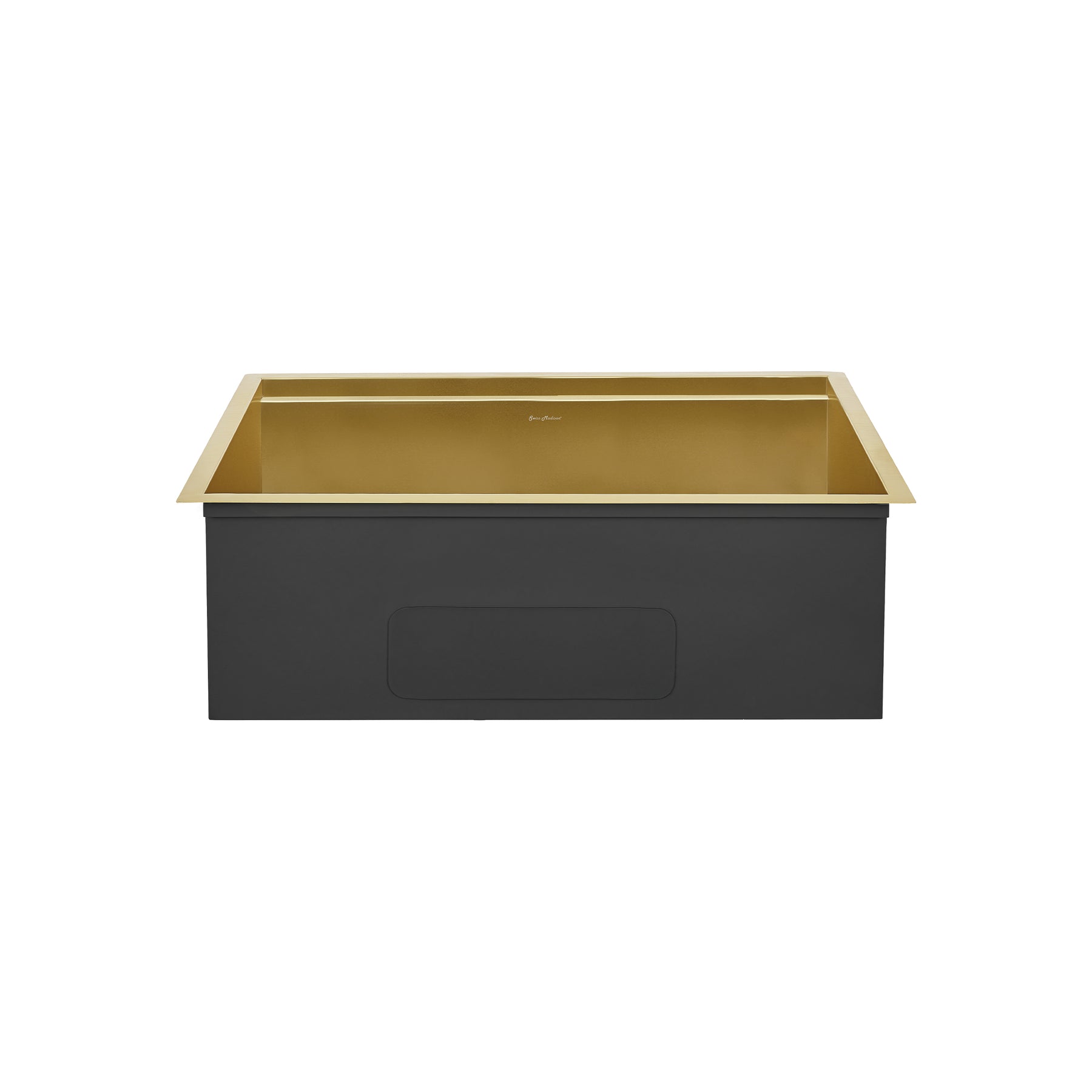 Swiss Madison Tourner 30" x 19" Gold Single Basin Stainless Steel Undermount Kitchen Workstation Sink With Drain, Cutting Board, Bottom Grid, Colander and Drying Rack