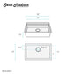 Swiss Madison Tourner 30" x 19" Gold Single Basin Stainless Steel Undermount Kitchen Workstation Sink With Drain, Cutting Board, Bottom Grid, Colander and Drying Rack