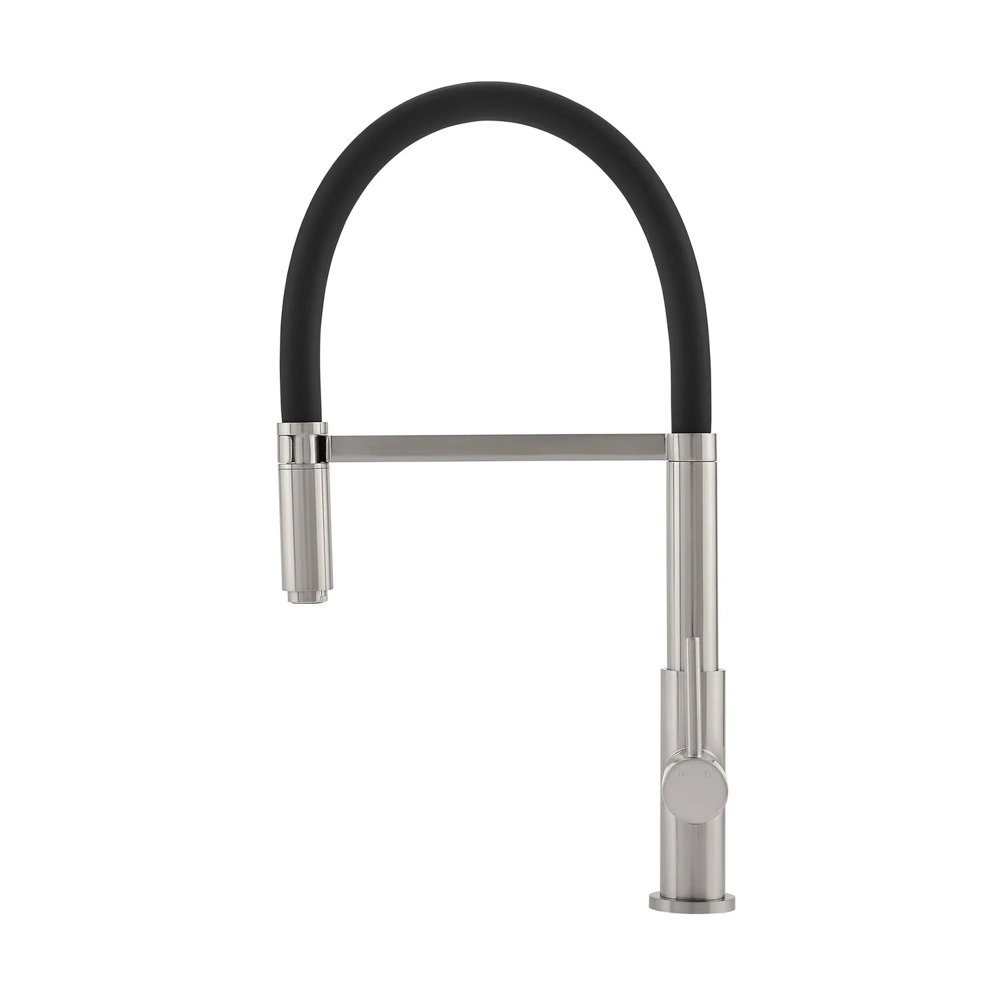 Swiss Madison Troyes 19" Single Hole Brushed Nickel Pull-Down Kitchen Faucet