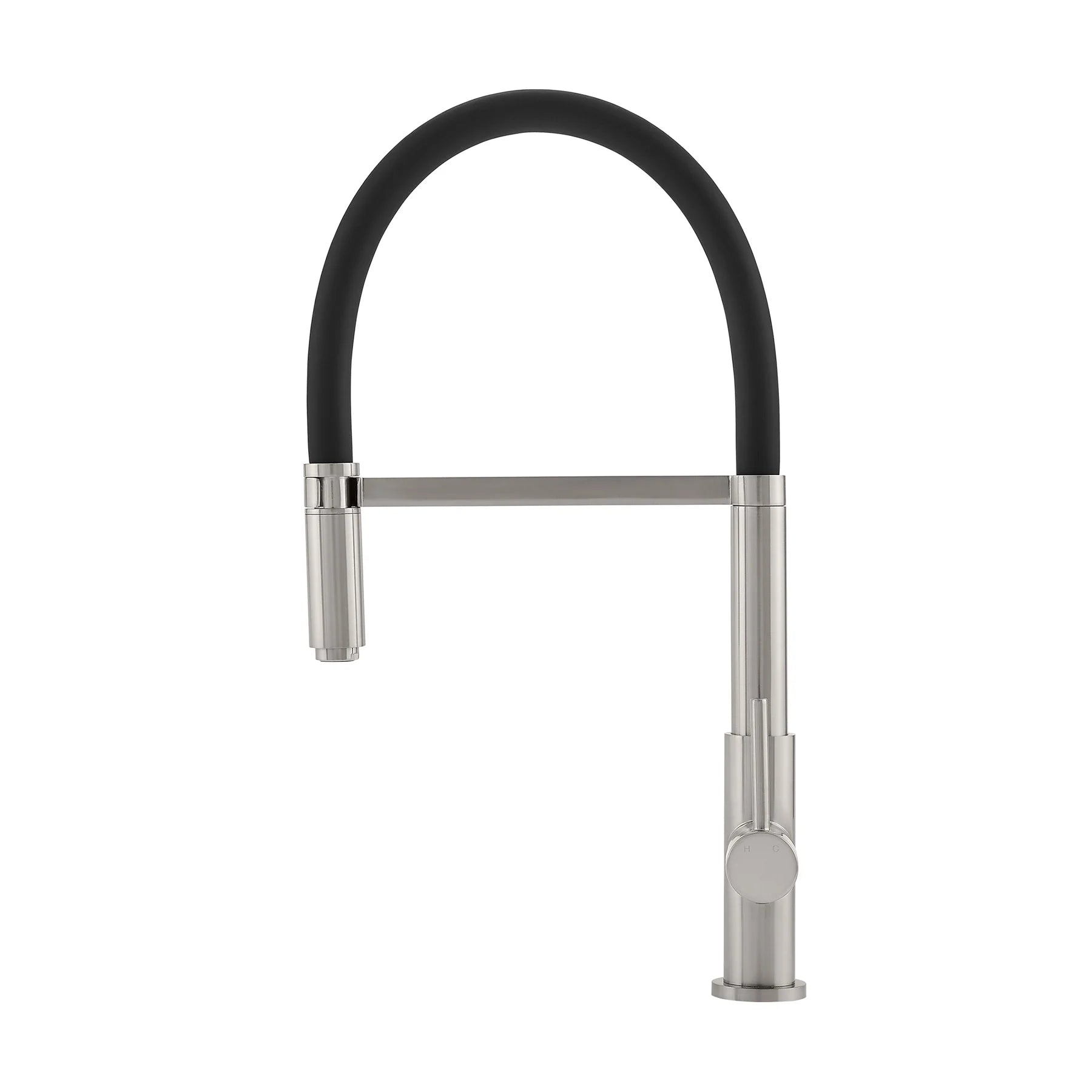 Swiss Madison Troyes 19" Single Hole Brushed Nickel Pull-Down Kitchen Faucet