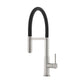 Swiss Madison Troyes 19" Single Hole Brushed Nickel Pull-Down Kitchen Faucet