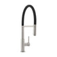 Swiss Madison Troyes 19" Single Hole Brushed Nickel Pull-Down Kitchen Faucet