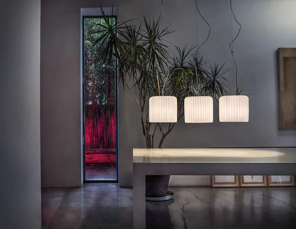 Sylcom Mask 0121-B-AMT Amethyst Wall Lamp in White Metal Finish