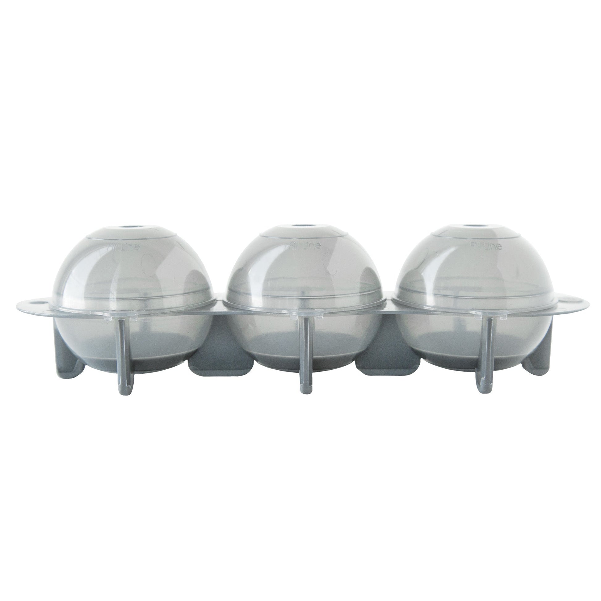 Tulz Ice Spheres Mold, Grey - (48 Pieces)