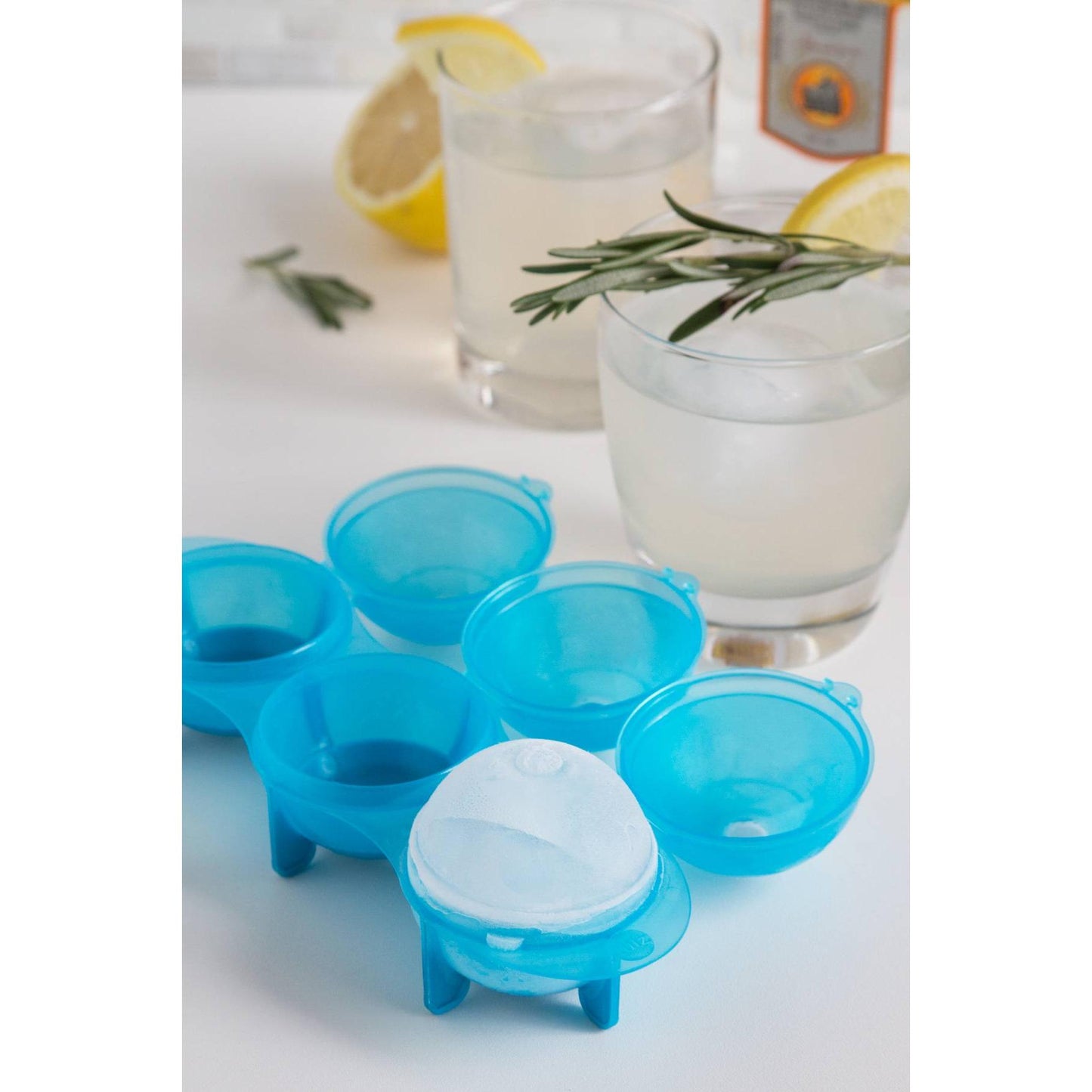 Tulz Ice Spheres Mold, Teal - (50 Pieces)