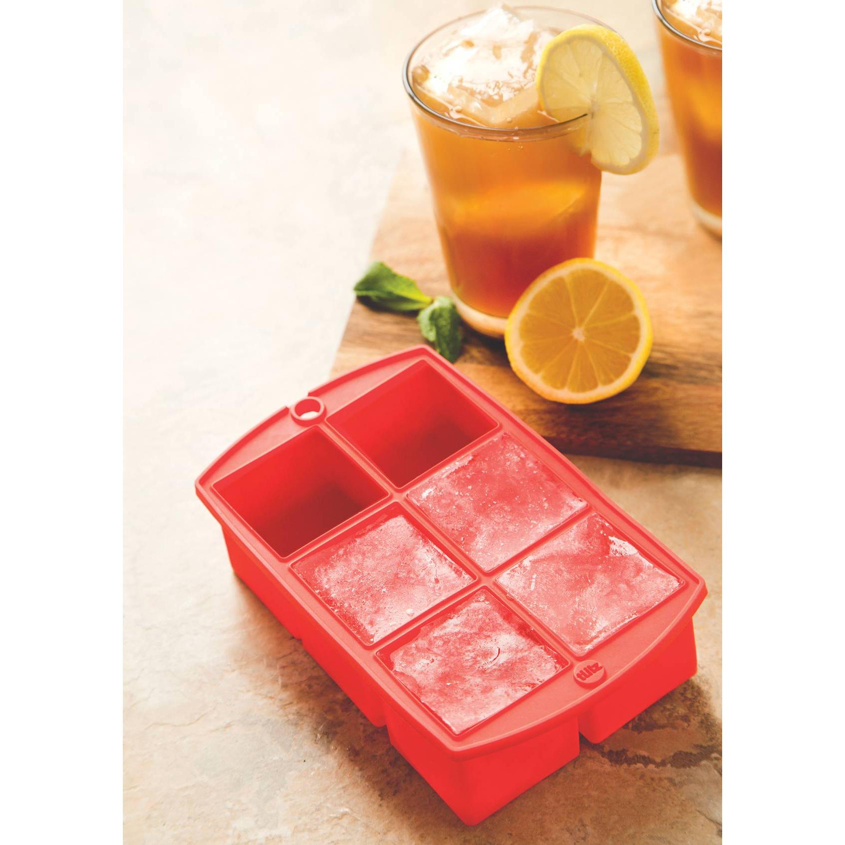 Tulz Mega Ice Block Tray - Ruby - (40 Pieces)