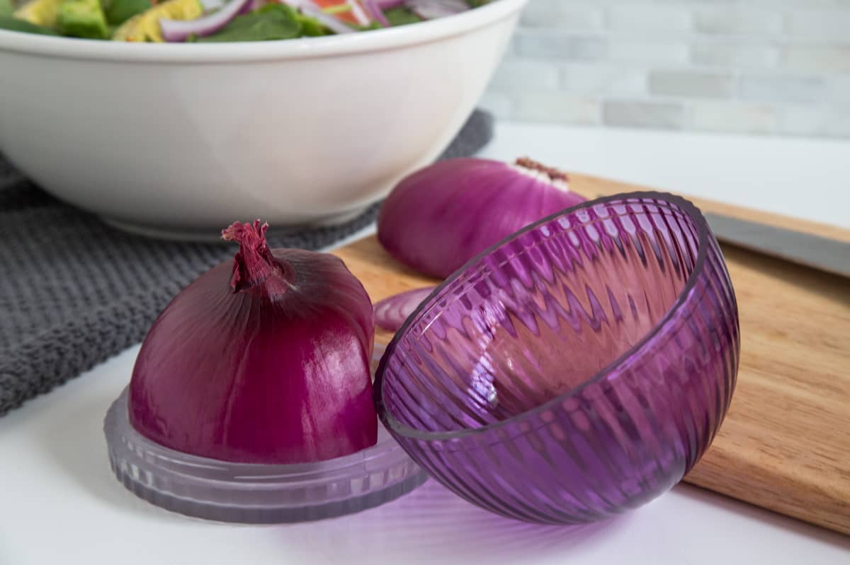 Tulz Save-A-Half Purple Onion Saver