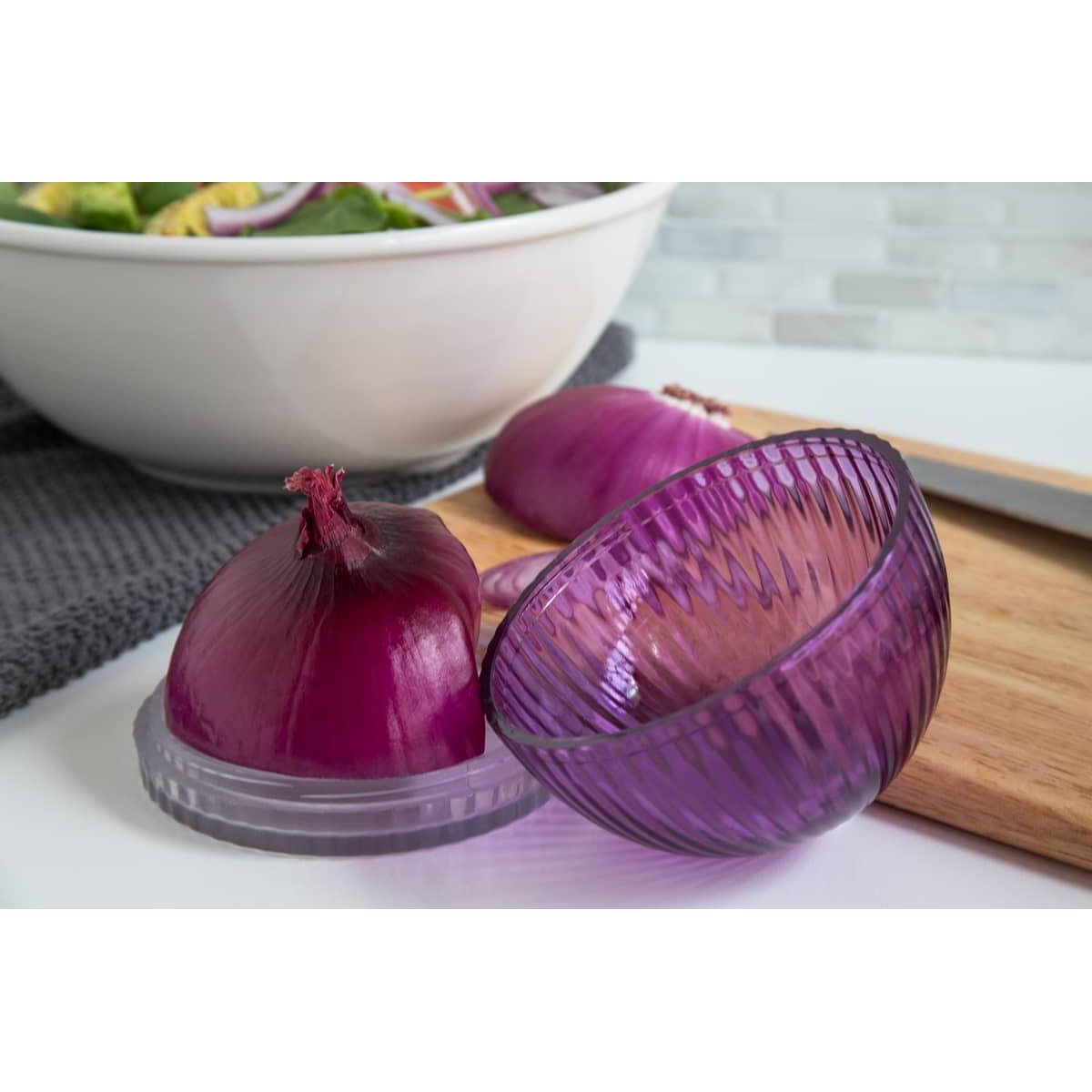 Tulz Save-A-Half Purple Onion Saver - (67 Pieces)