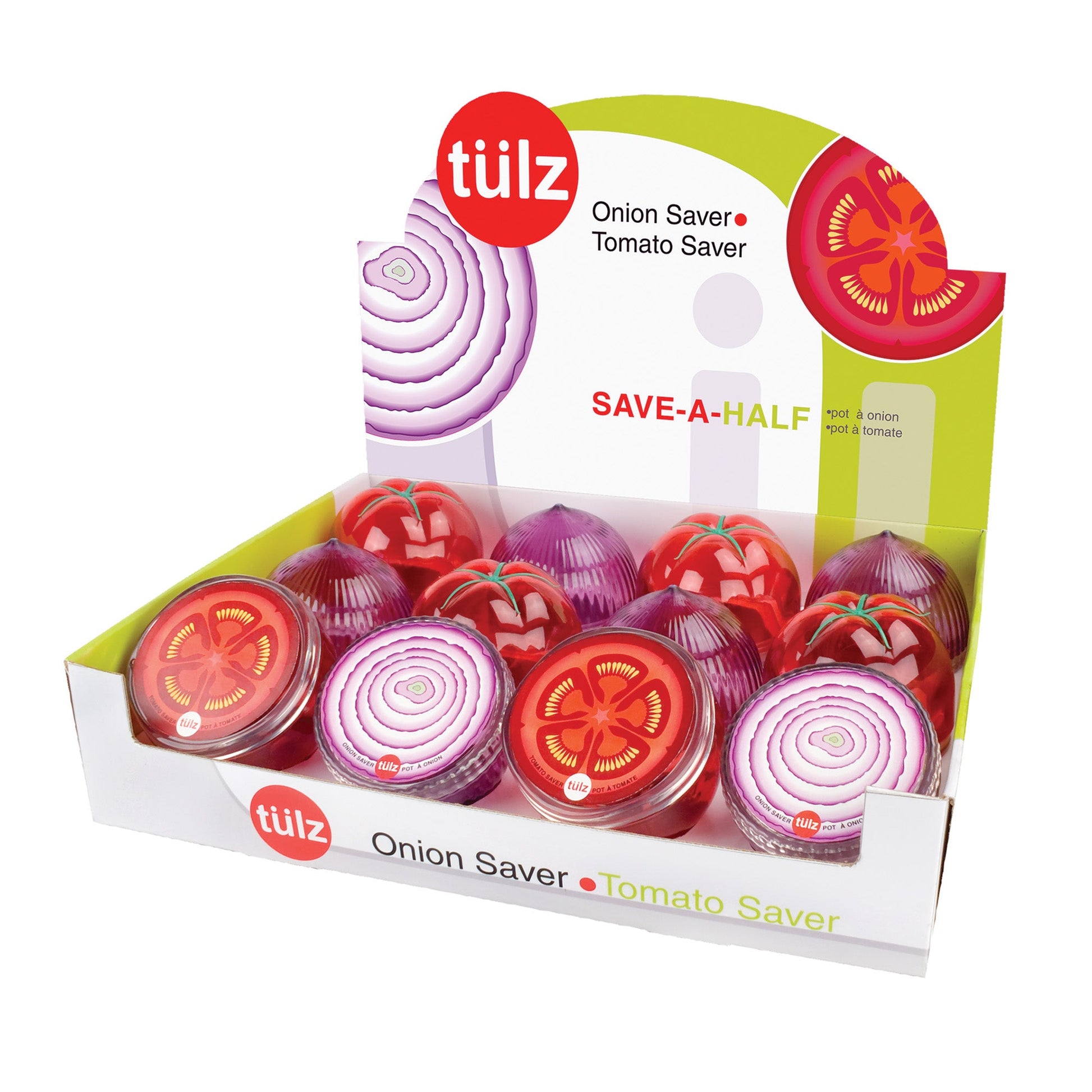 Tulz Tomato & Onion Saver Display (12/Bx) - (5 Boxes)