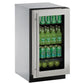 U-LINE 2218RGL 18" Stainless Frame Refrigerator