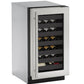 U-LINE 2218WC 18" Stainless Frame Wine Refrigerator