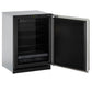 U-LINE 2224R 24" Stainless Solid Refrigerator With Reversible Door