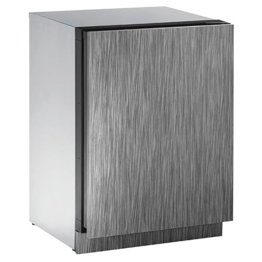 U-LINE 2224ZWC 24" Integrated Solid Dual-Zone Wine Refrigerator With Reversible Door