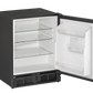 U-LINE 29R 21" Black Solid Refrigerator With Reversible Door
