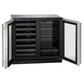 U-LINE 3036BVWC 3000 Series 36"Stainless Steel Frame Beverage Center Without Lock