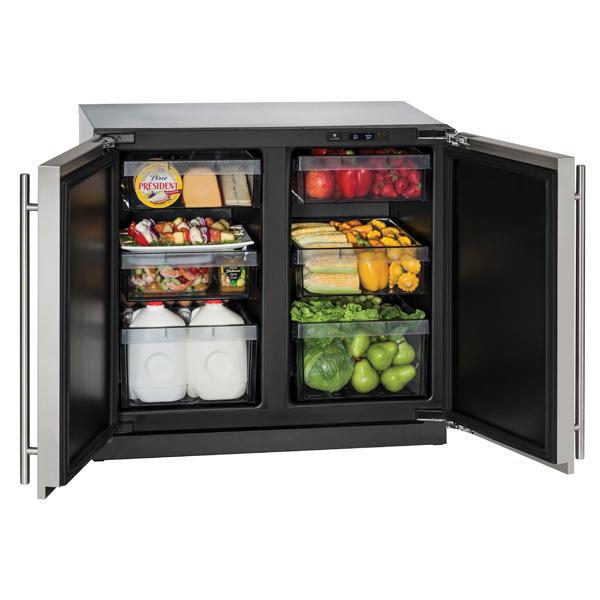 U-LINE 3036RR 36" Stainless Solid Refrigerator