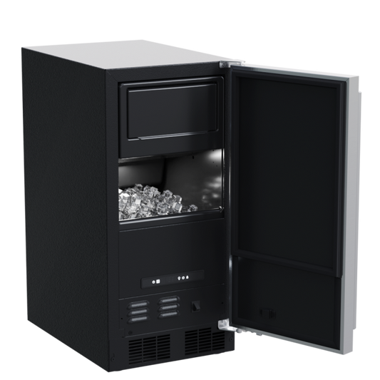 U-LINE ACP115 15" Stainless Solid Clear Ice Machine